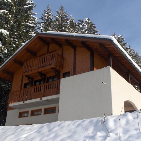 Magnificent Chalet On The Mountain Slopes Les Gets Eksteriør billede
