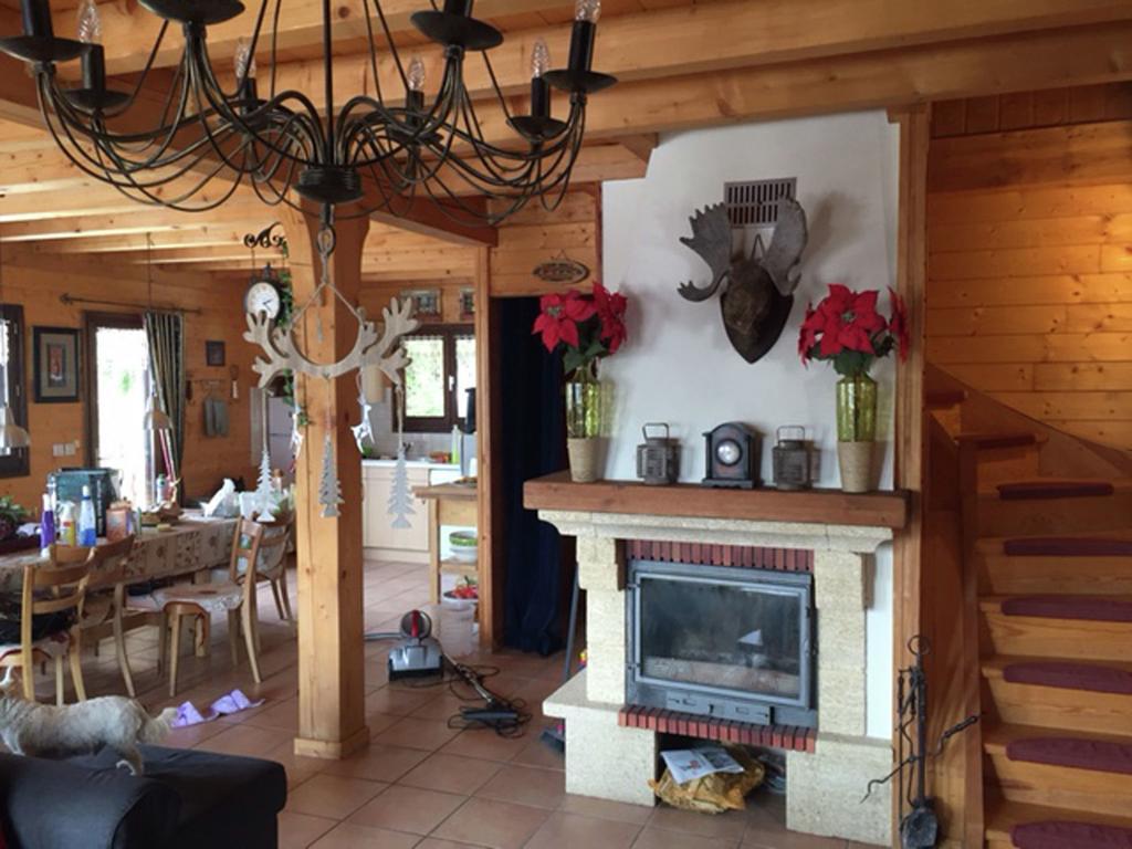 Magnificent Chalet On The Mountain Slopes Les Gets Eksteriør billede